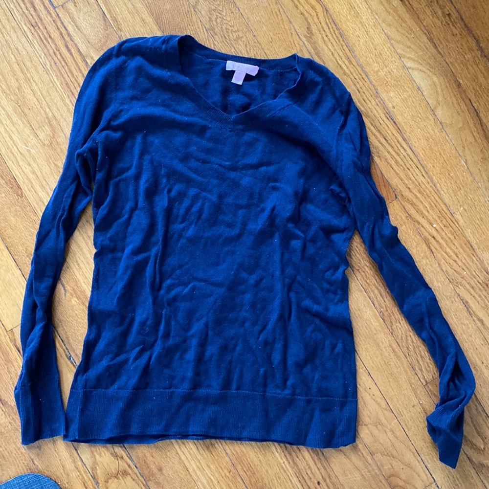 Lily Pulitzer navy blue sweater